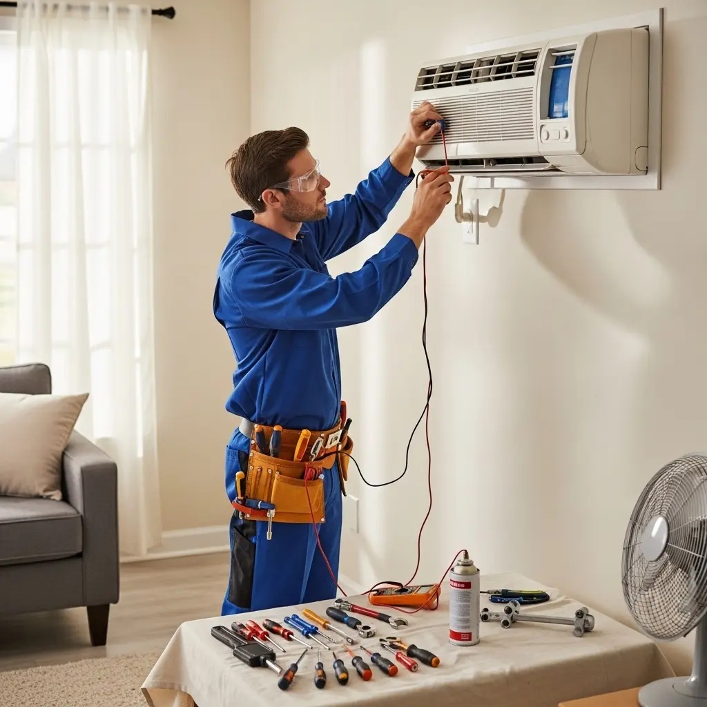 Erenler Dominox Dominox klima gaz dolumu ve bakım – Enerji verimliliği artırıldı. - Teknik servis örneği
